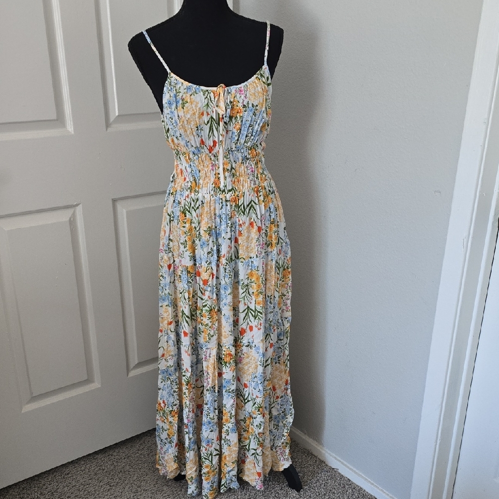 Liberty Love Multicolor Floral Maxi Dress